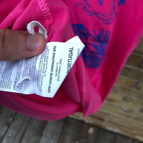 2013 Off White X Eden Rock St. Barths T Shirt Large - Picture 6 of 7